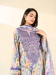 2 PIECE - PRINTED BLENDED LAWN SUIT