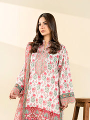 2 PIECE - PRINTED BLENDED LAWN SUIT