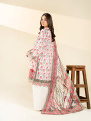 2 PIECE - PRINTED BLENDED LAWN SUIT