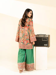 2 PIECE - PRINTED BLENDED LAWN SUIT