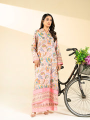 2 PIECE - PRINTED BLENDED LAWN SUIT