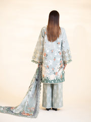 3 PIECE - PRINTED LAWN SUIT