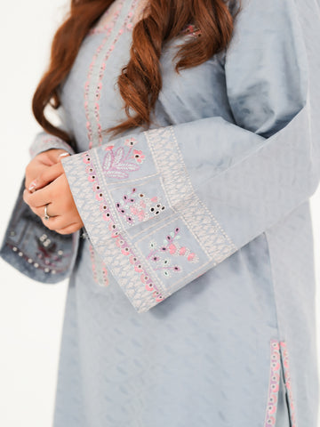 2 PIECE - EMBROIDERED SUIT