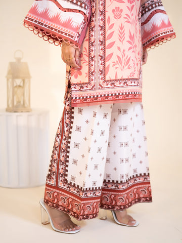 3 PIECE - PRINTED LAWN SUIT