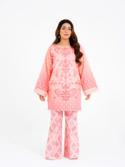 2 PIECE - EMBROIDERED SUIT