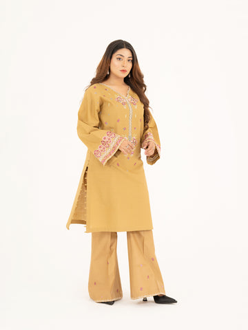 2 PIECE - EMBROIDERED SUIT