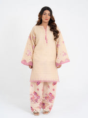 2 PIECE - EMBROIDERED SUIT