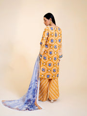 3 PIECE - PRINTED LAWN SUIT