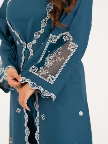 2 PIECE - EMBROIDERED SUIT