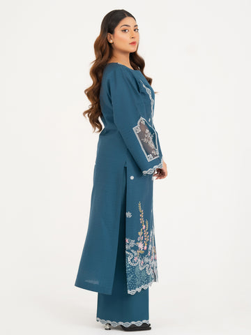 2 PIECE - EMBROIDERED SUIT