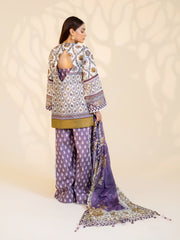 3 PIECE - PRINTED LAWN SUIT
