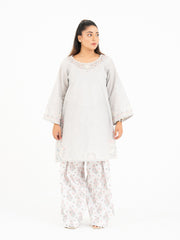 2 PIECE - EMBROIDERED SUIT