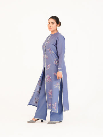 2 PIECE - EMBROIDERED SUIT