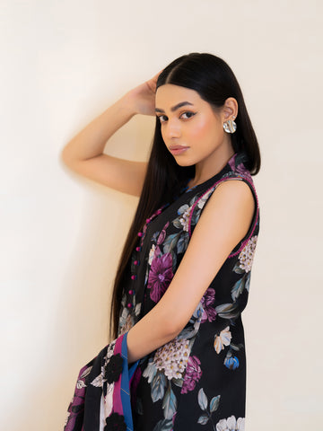 3 PIECE - PRINTED LAWN SUIT