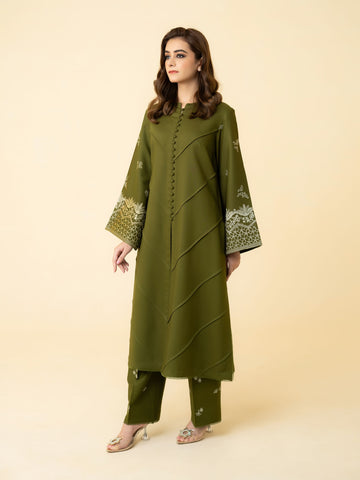 2 PIECE - EMBROIDERED SUIT