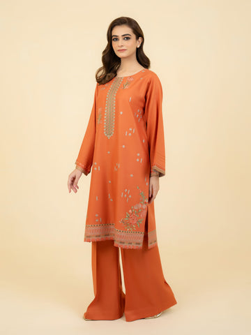 2 PIECE - EMBROIDERED SUIT