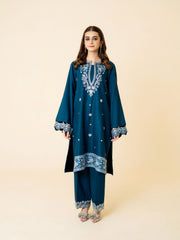 2 PIECE - EMBROIDERED SUIT