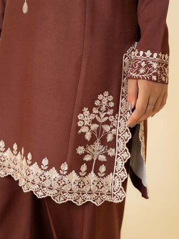 2 PIECE - EMBROIDERED SUIT