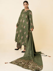 3 PIECE - PRINTED LINEN SUIT