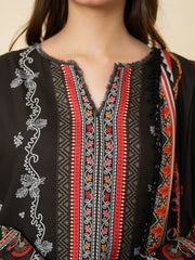3 PIECE - PRINTED LINEN SUIT