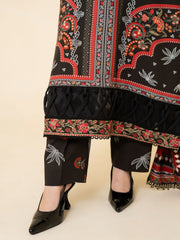 3 PIECE - PRINTED LINEN SUIT