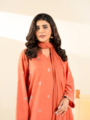 3 PIECE - EMBROIDERED LAWN SUIT