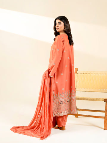 3 PIECE - EMBROIDERED LAWN SUIT