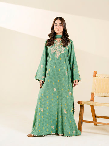 2 PIECE - EMBROIDERED LAWN SUIT