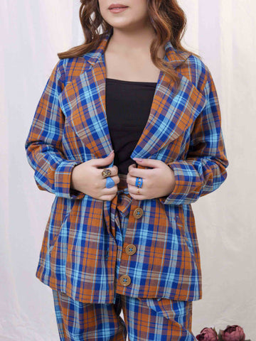 2 PIECE - PRINTED YARN DYED SUIT