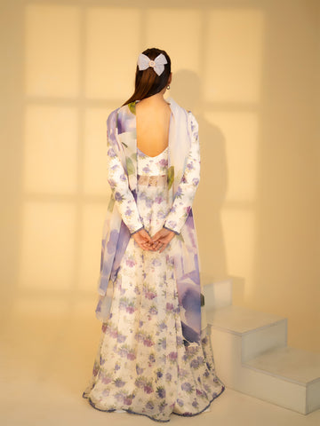 3 PIECE- PRINTED SUIT