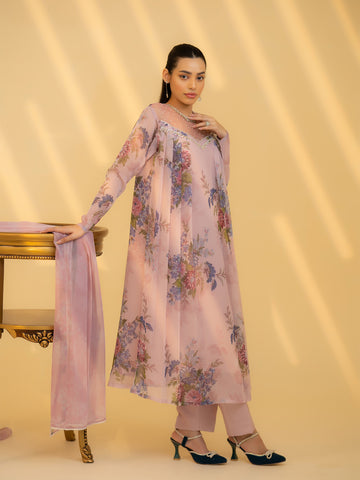 3 PIECE- PRINTED SUIT