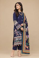 03 PCS LUXURY LAWN EMBROIDERY