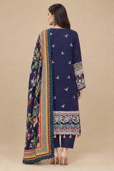 03 PCS LUXURY LAWN EMBROIDERY