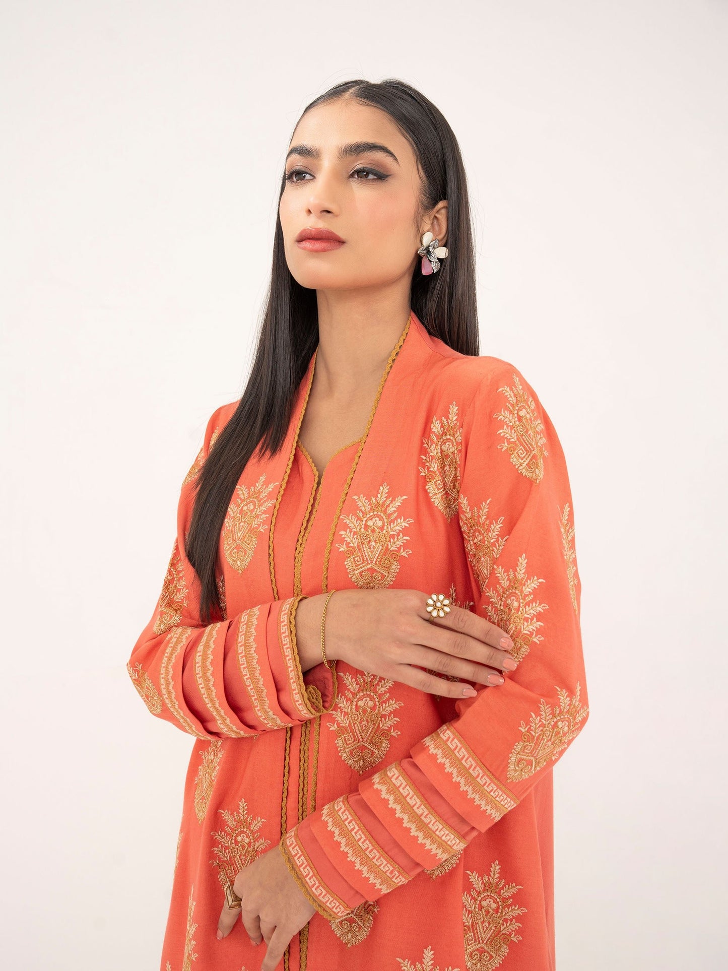 Embroidered Suit - Rabazka