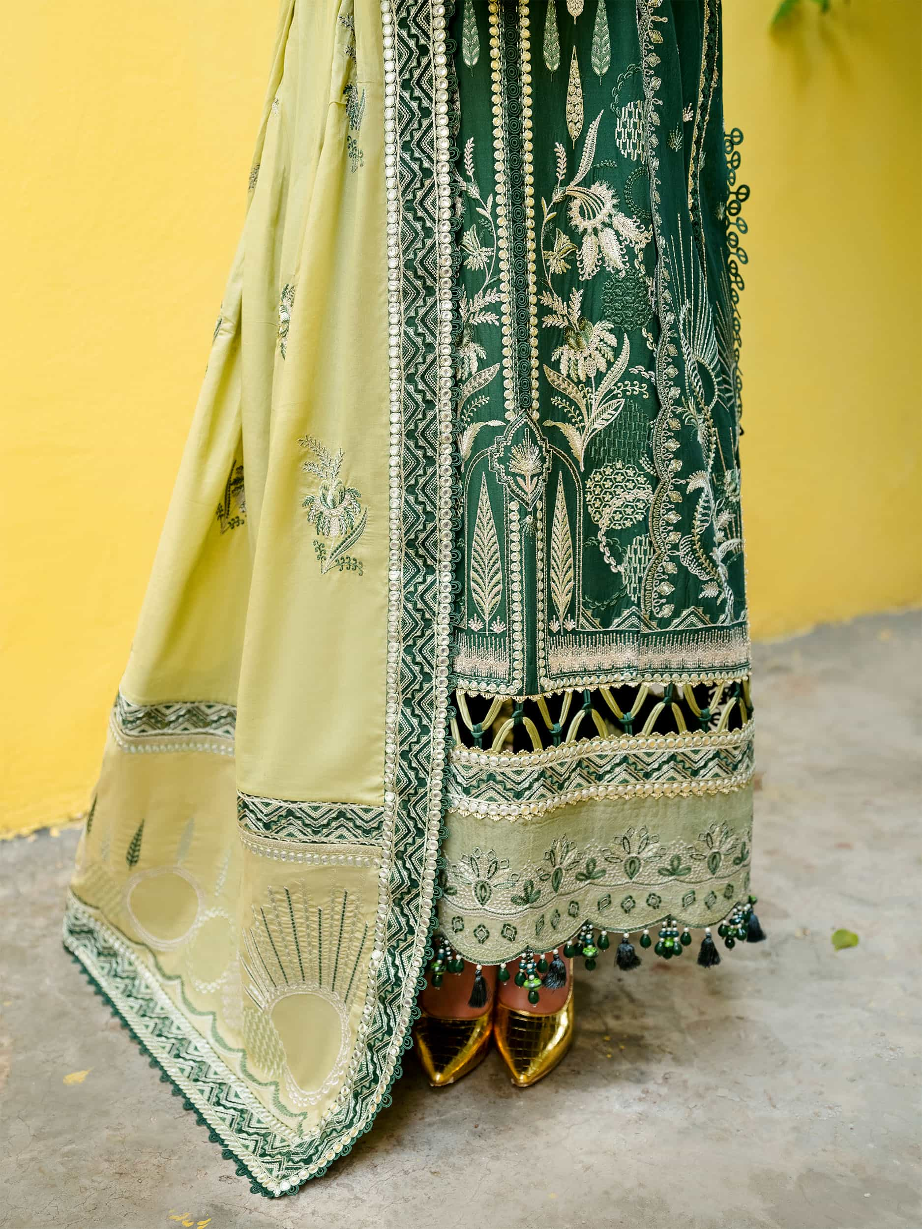 Embroidered Suit - Rabazka