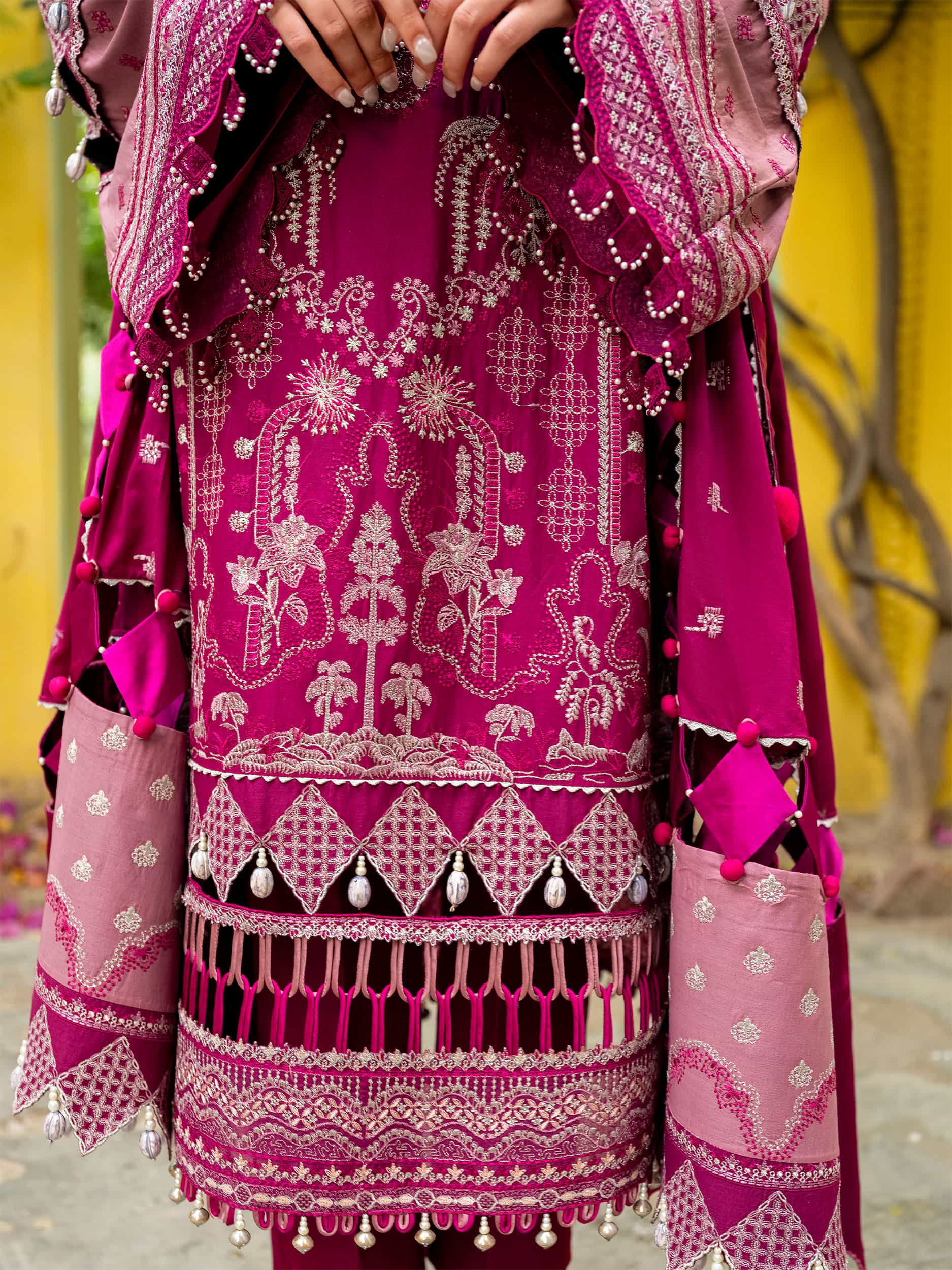 Embroidered Suit - Rabazka