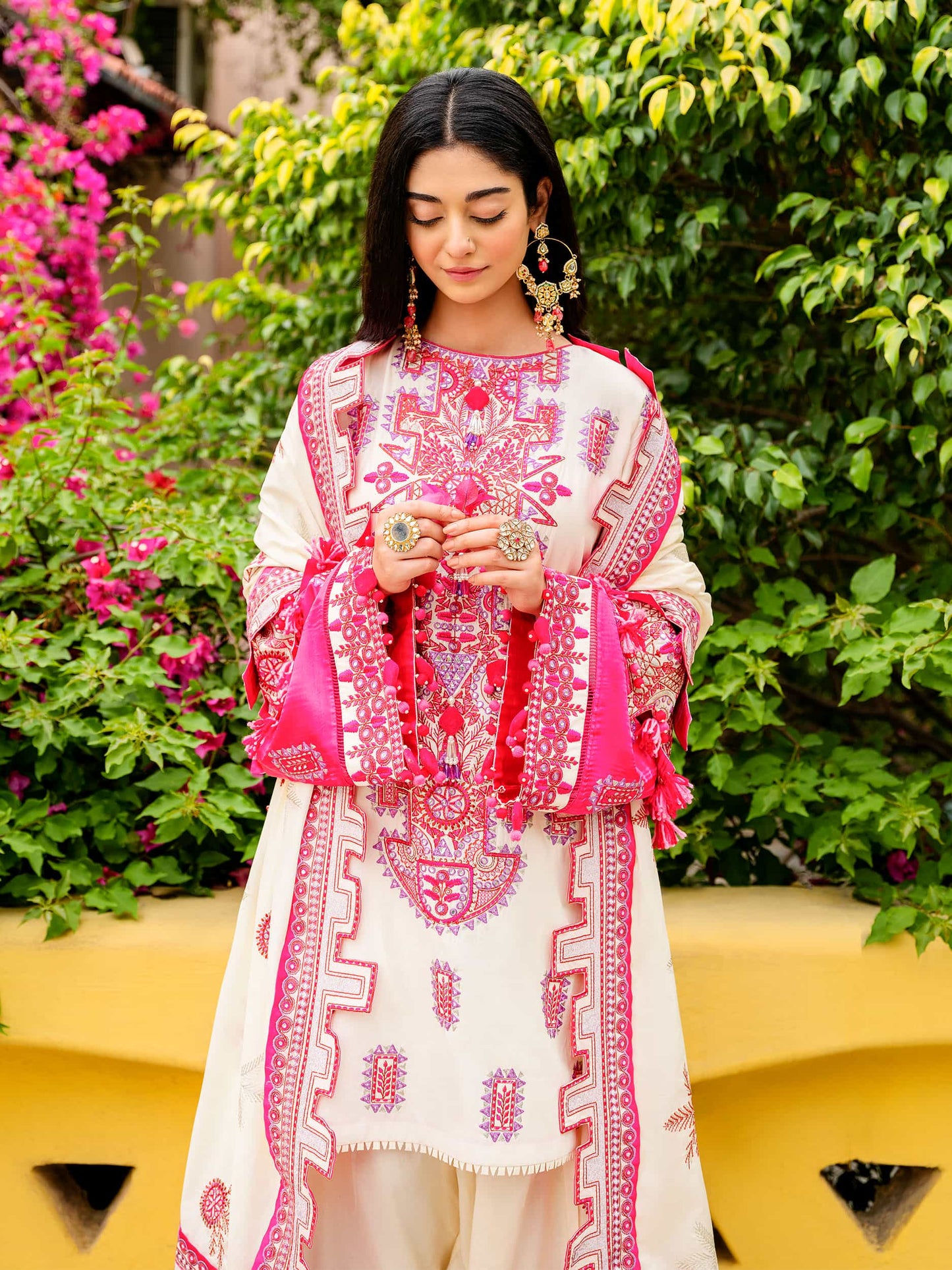 Embroidered Suit - Rabazka