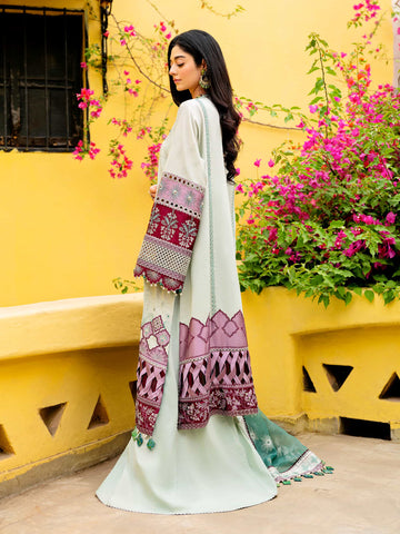 Embroidered Suit - Rabazka